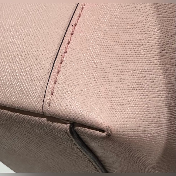 Michael Kors Sofia large East-West satchel, blush/blossom pink saffiano leather - Picture 14 of 14